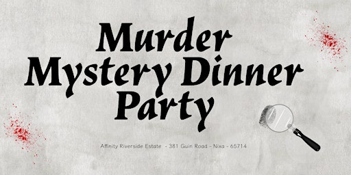 Murder Mystery and 4-course Dinner primary image