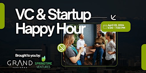 Image principale de Denver VC/Startup Happy Hour