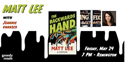 Imagem principal do evento Matt Lee presents THE BACKWARDS HAND