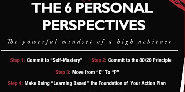 Six Personal Perspectives - The Mindset of a high achiever