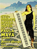 Primaire afbeelding van 4th Fridays Bossa Nova with Paula Maya