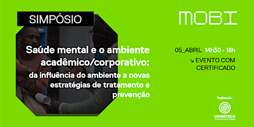 Imagen principal de Saúde mental e o ambiente acadêmico/corporativo ...