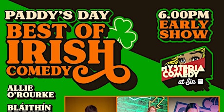 Primaire afbeelding van Best of Irish Comedy - Paddy's Day Standup Show