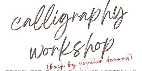 Imagen principal de Calligraphy  Workshop  at the Grimsby Museum