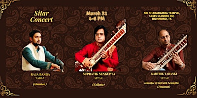 Sitar Concert primary image