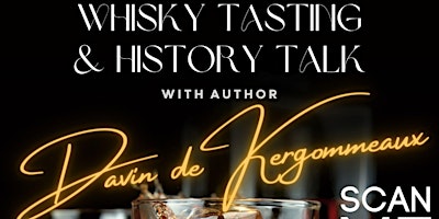 Whisky Tasting & History Talk with Davin de Kergommeaux primary image