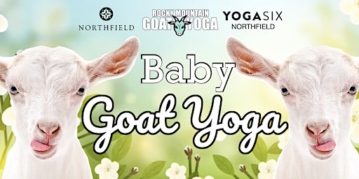 Hauptbild für Baby Goat Yoga - July 13th (NORTHFIELD)