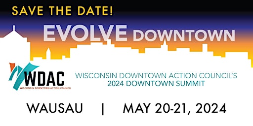 Image principale de 2024 Downtown Summit: Evolve Downtown