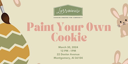 Image principale de Children's Paint Your Own Cookie Party