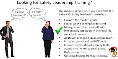 Hauptbild für Safety Leadership Workshop