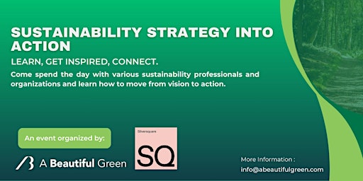Immagine principale di Sustainability Strategy Into Action 
