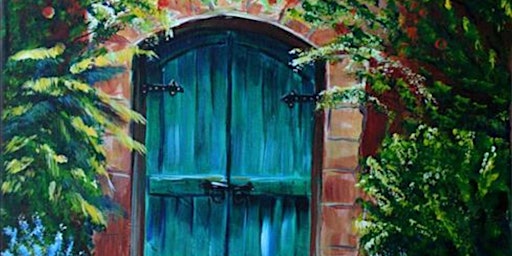 Open the Garden Door - Paint and Sip by Classpop!™ primary image