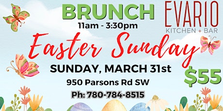 Easter Brunch at Evario Kitchen + Bar