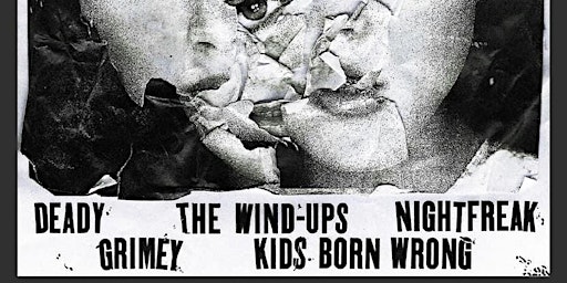 ALL AGES - Deady, The Wind-Ups, Night Freak, Grimey and Kids Born Wrong at  primärbild