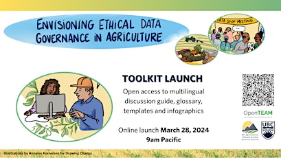 Toolkit launch: Ethical data governance for agriculture
