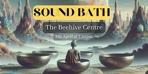 Imagem principal do evento Gentle Sound Meditation with Crystal Singing Bowls // @The Beehive Centre