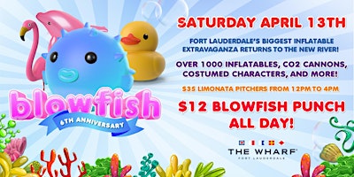 Blowfish "Fort Lauderdale's Biggest Inflatable Extravaganza!" primary image