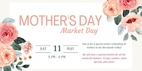 Mother's Day Market Day