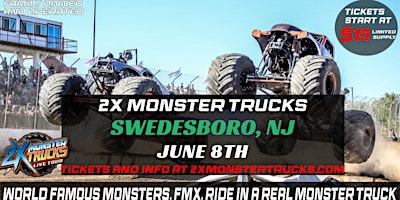 Imagem principal do evento 2X Monster Trucks Live Swedesboro, NJ
