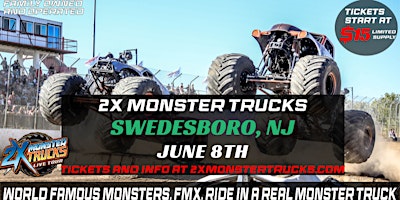 Primaire afbeelding van 2X Monster Trucks Live Swedesboro, NJ