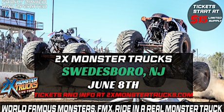 2X Monster Trucks Live Swedesboro, NJ