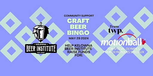 Image principale de Community Support Craft Beer Bingo - Motionball