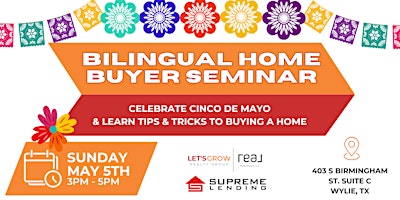 Home Buyer Seminar/Seminario Bilingüe para Comprador  de Casa primary image