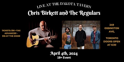 Immagine principale di CHRIS BIRKETT & THE REGULARS 