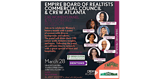 Primaire afbeelding van Commercial Real Estate Women's Panel & Networking Reception