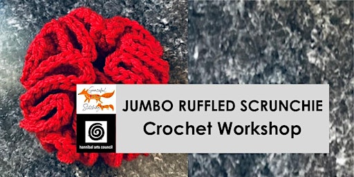 Immagine principale di CROCHET WORKSHOP: Jumbo Ruffled Scrunchie 