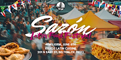 Sazon Latin Food Night Market in Belton primary image