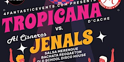 Image principale de Tropicana vs Jenals Live Saturday: Latin Swing Factor on stage & more!