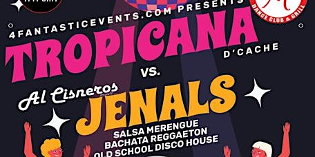 Tropicana vs Jenals Live Saturday: Latin Swing Factor on stage & more! primary image