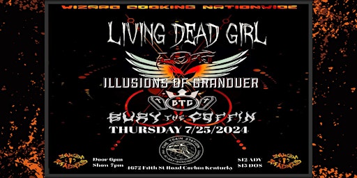 Image principale de Living Dead Girl / Illusions Of Granduer / Bury The Coffin