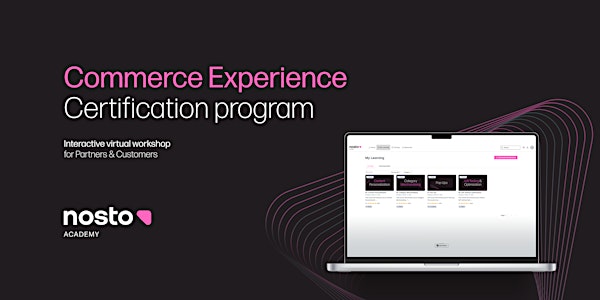 [APAC] Commerce Experience Expert Certification: Live Training Workshop