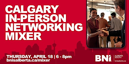 Imagem principal de Calgary In-Person Networking Mixer | 2024