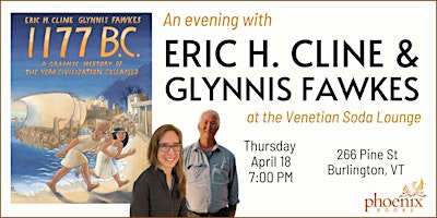 An Evening with Eric H. Cline & Glynnis Fawkes at The Venetian Soda Lounge primary image