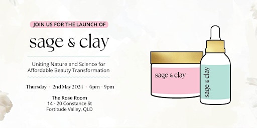 Imagem principal do evento The Launch of Sage and Clay