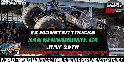 2X Monster Trucks Live San Bernardino, CA primary image