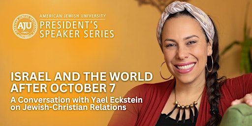 Primaire afbeelding van Israel and the World After October 7th:  A Conversation with Yael Eckstein