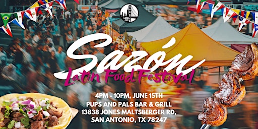 Sazon Latin Food Night Market in San Antonio primary image