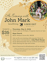 Imagen principal de An Evening With John Mark to Fight Human Trafficking