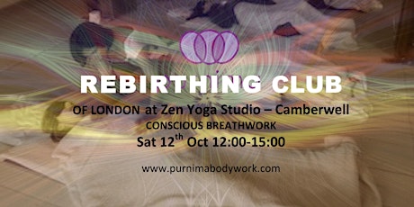 Rebirthing Club of London - Breathwork session at Camberwell primary image