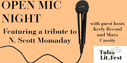 Primaire afbeelding van Open Mic Night Featuring a Tribute to N. Scott Momaday