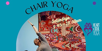 Chair Yoga with Ravi (Beginners & Seniors Friendly) primary image