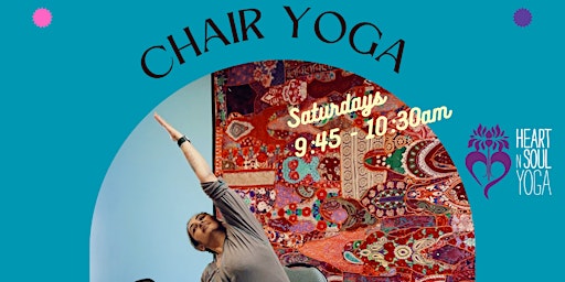 Primaire afbeelding van Chair Yoga with Ravi (Beginners & Seniors Friendly)