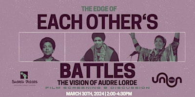 Imagen principal de The Edge of Each Other's Battles: Film Screening