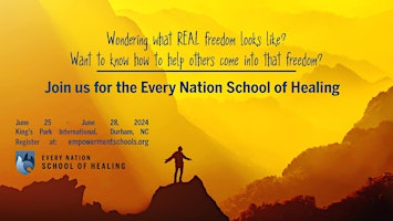 Imagem principal do evento The Every Nation School of Healing
