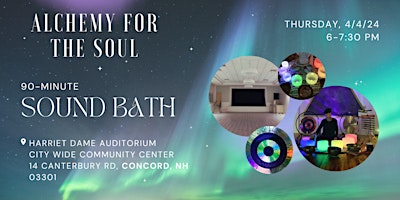 Hauptbild für Alchemy for the Soul: 90-Minute Healing Sound Bath