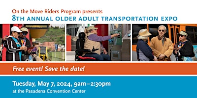 Primaire afbeelding van 8th Annual Older Adult Transportation Expo